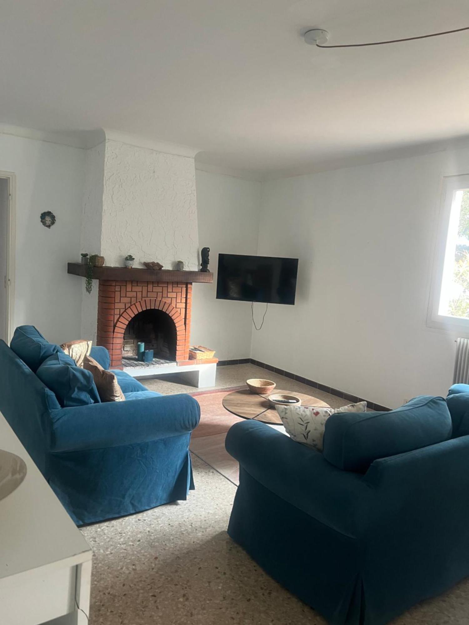 Bas De Villa Vue Mer Eze Village Екстериор снимка